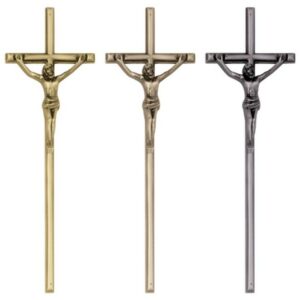 croix zamac avec christ C49