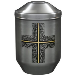 Urne avec croix moderne