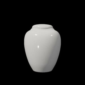 Urne Océan craqueler white